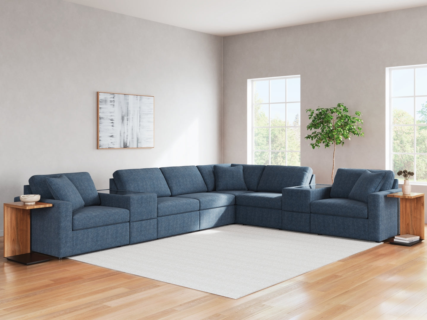Modmax Sectional with Ottoman