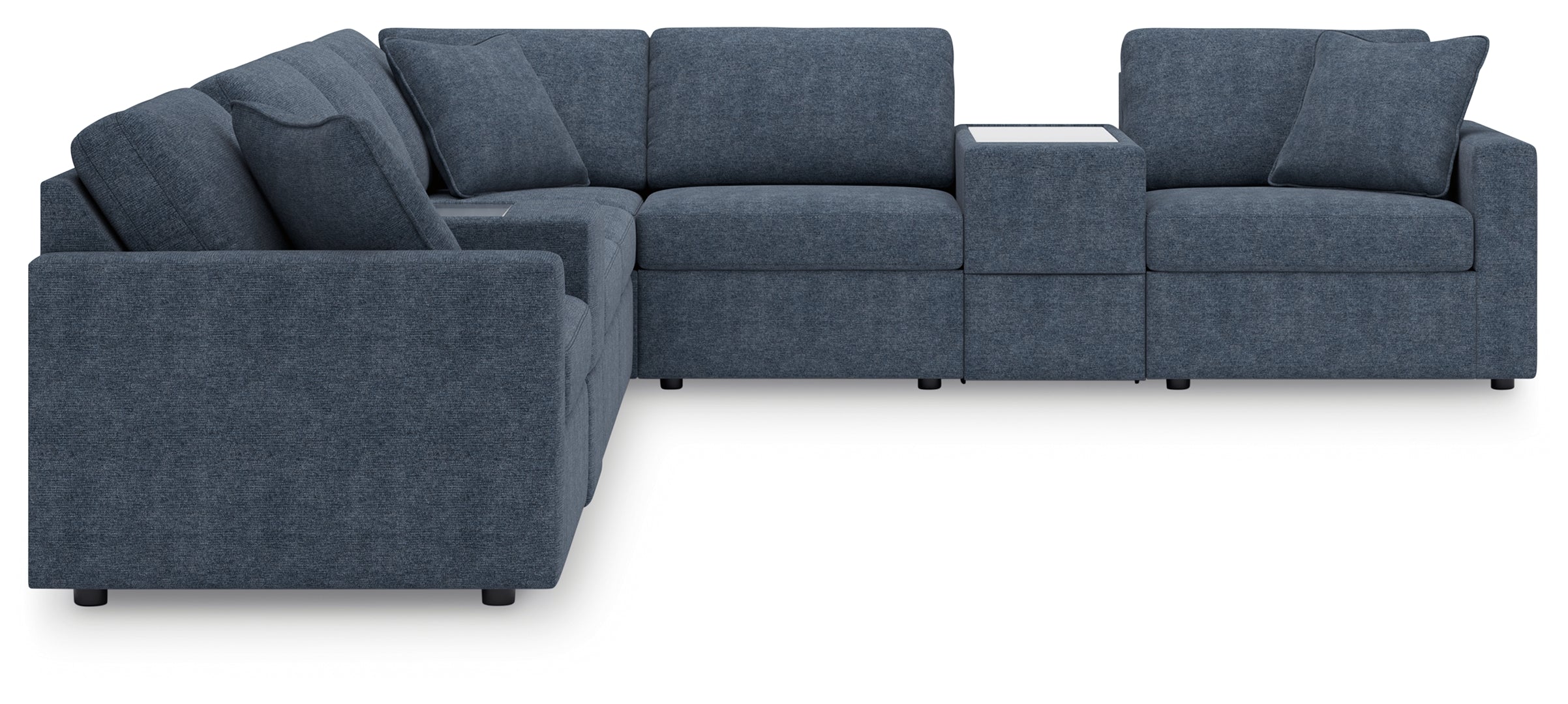 Modmax Sectional with Storage Console