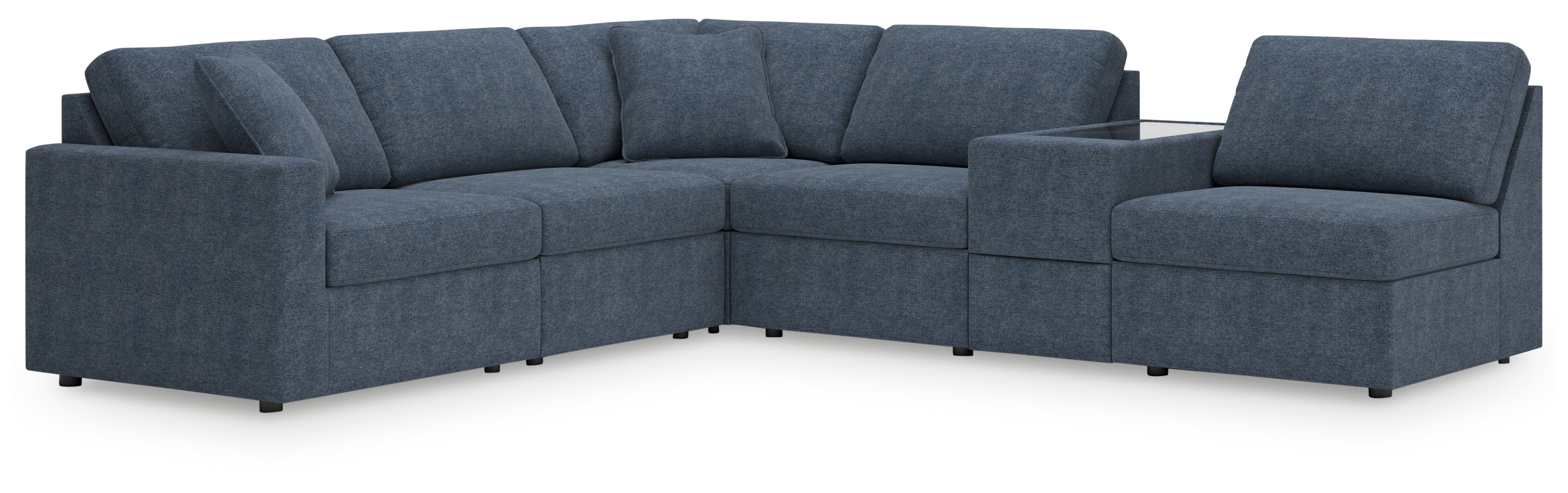 Modmax Sectional with Storage Console