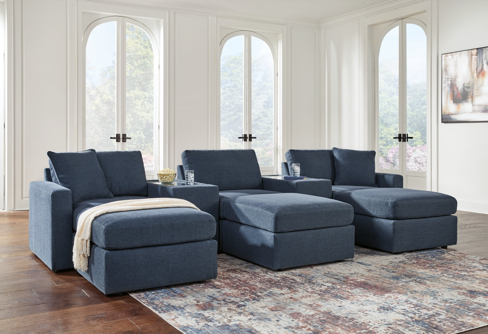 Modmax Sectional with Ottoman