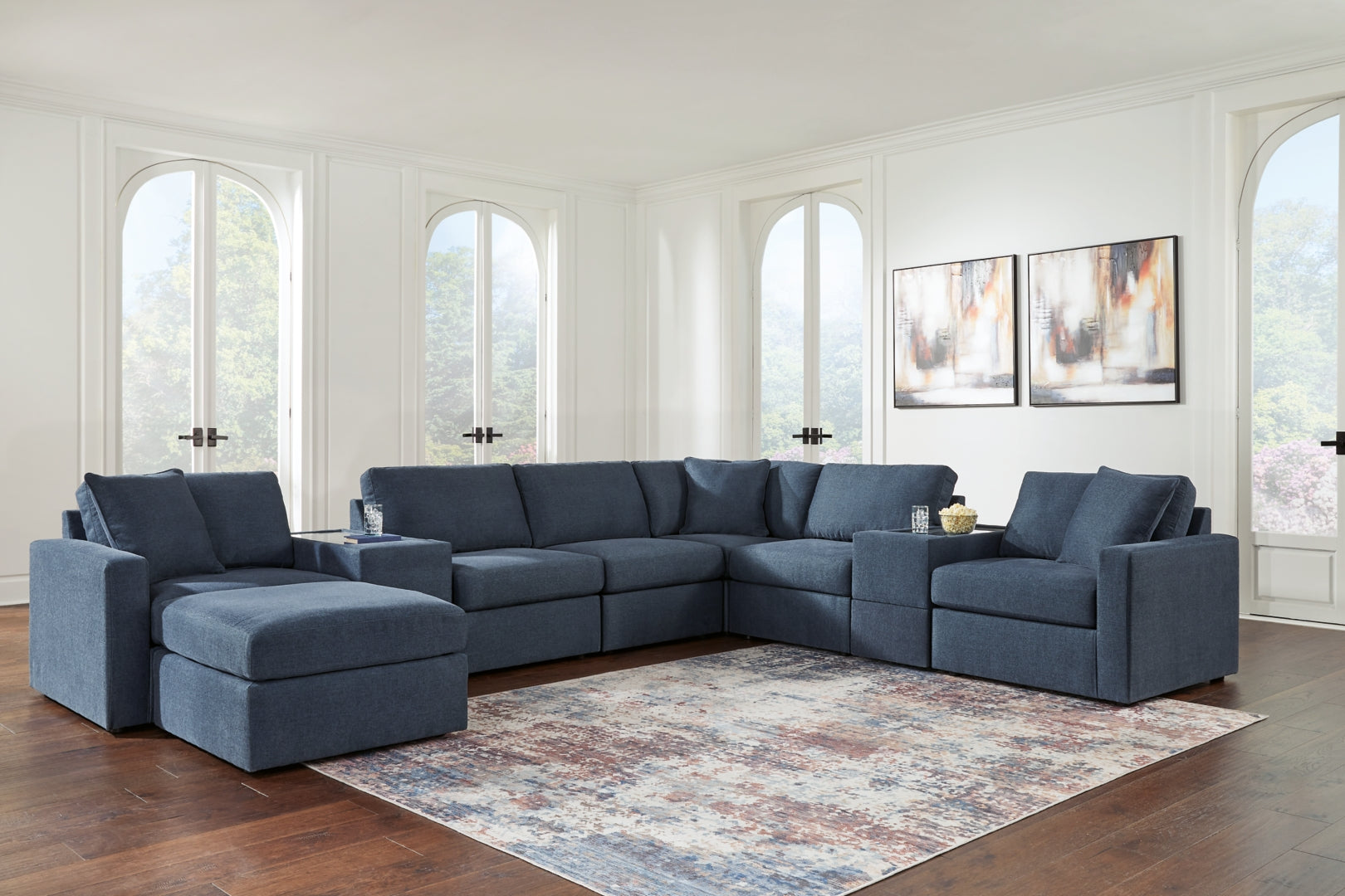 Modmax Sectional with Ottoman