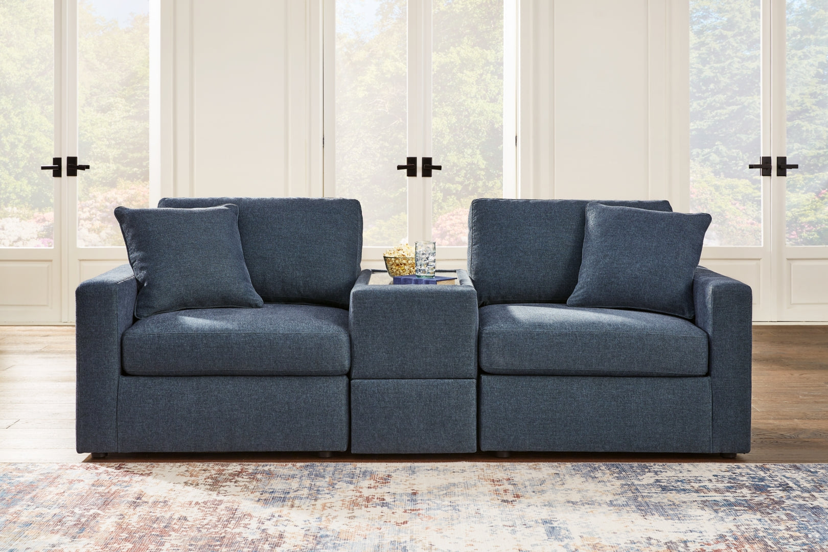 Modmax Sectional with Storage Console