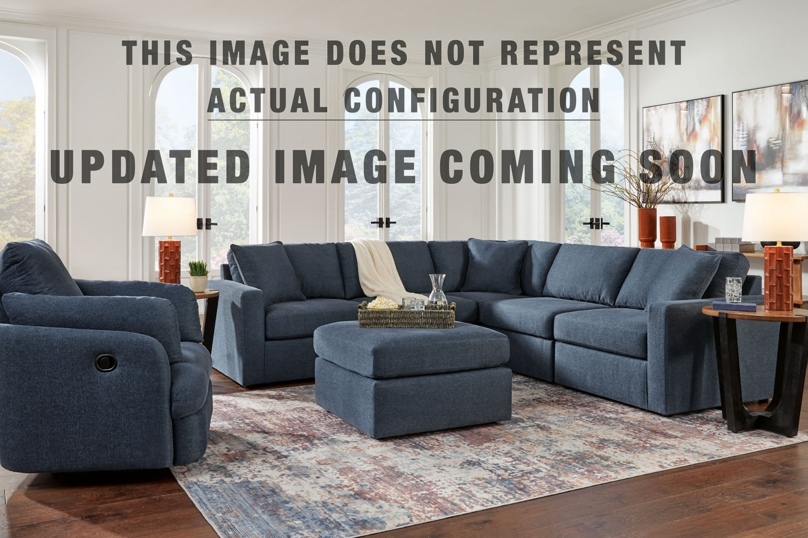 Modmax Sectional with Ottoman