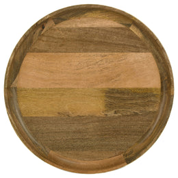 Ollie Solid Wood Bone Inlay Nesting Table Natural