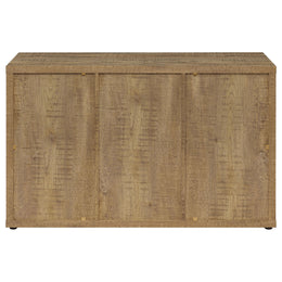 Pepita 2-door Engineered Wood Accent Cabinet Mango Brown