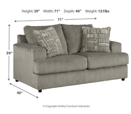 Soletren Sofa, Loveseat, Chair and Ottoman