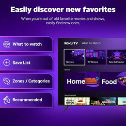 Roku - 65" Class 4K HDR LED Smart RokuTV