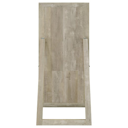 Cadence Tempered Glass Length Mirror Grey Washed Oak