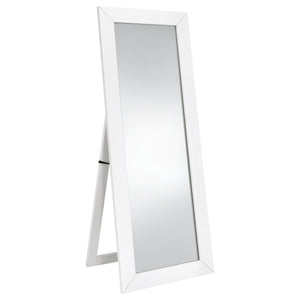 Cadence Tempered Glass Length Mirror Grey Washed Oak