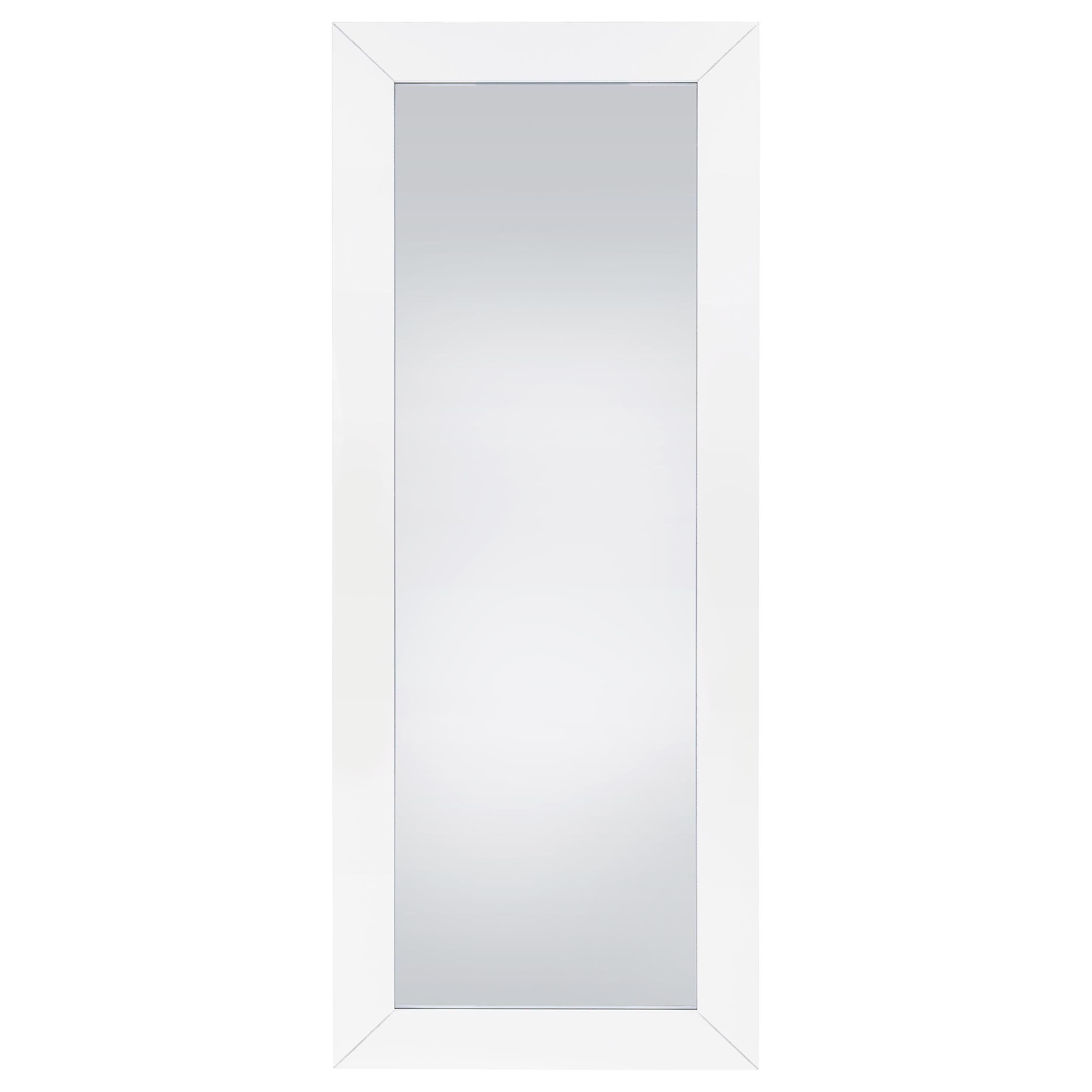 Cadence Tempered Glass Length Mirror Grey Washed Oak