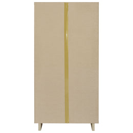 Dalton 65-inch 6-shelf Bookcase White and Distressed Pine