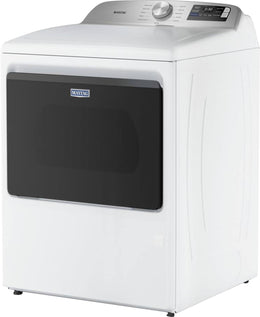 Package - Maytag - 5.3 Cu. Ft. High-Efficiency Smart Top Load Impeller Washer with Extra Power and 7.4 Cu. Ft. Smart Gas Dryer with Extra Power and Advanced Moisture Sensing - White