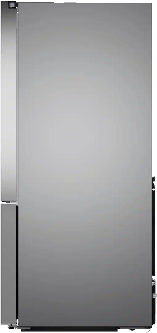 Bosch - 100 Series 36 in. Wide 26 Cu. Ft. French Door Bottom Freezer Smart Refrigerator with External Ice and Water - Stainless Steel