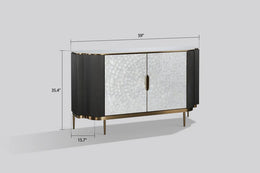 Solara Sideboard (Grey Silver)