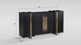 Aurea Sideboard (Black Gold)