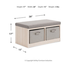 Blariden Storage Bench