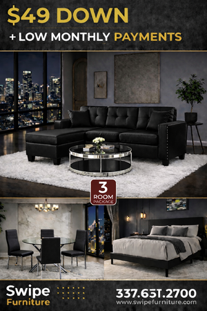Studio 3 Room Package – Black