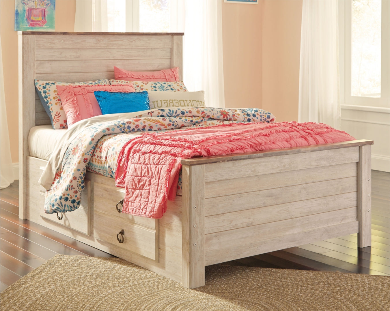 Willowton Panel Bed