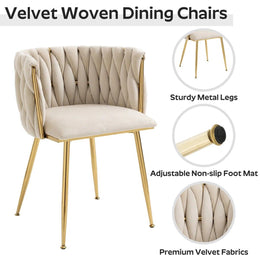 Ashveen Rectangular Restaurant Dining Set (Beige)