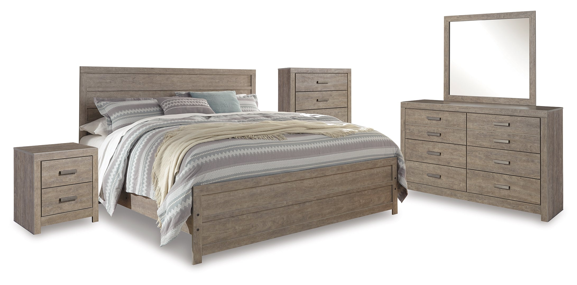 Culverbach Brown Panel Bedroom Set