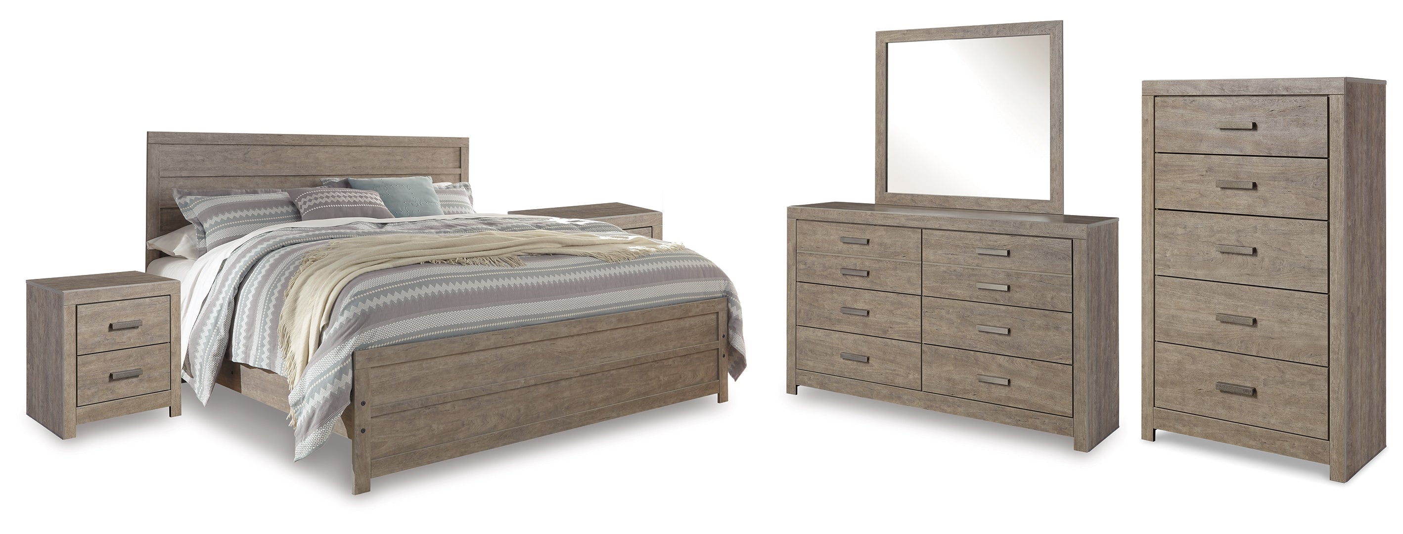 Culverbach Brown Panel Bedroom Set