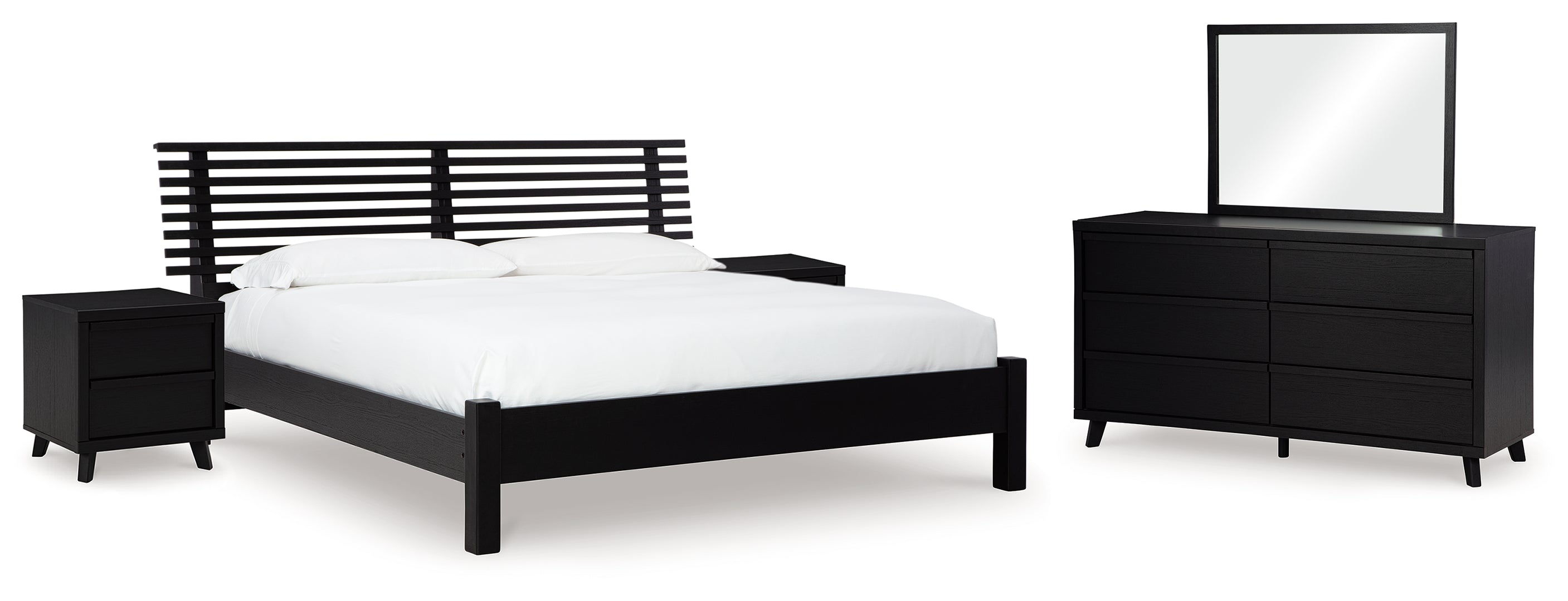 Danziar Black Bedroom Set