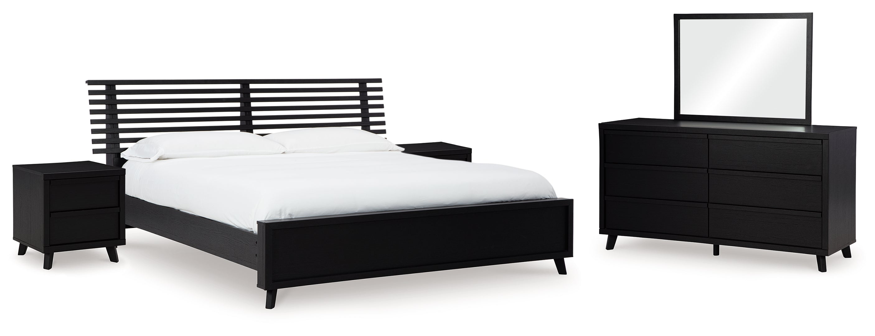 Danziar Black Bedroom Set