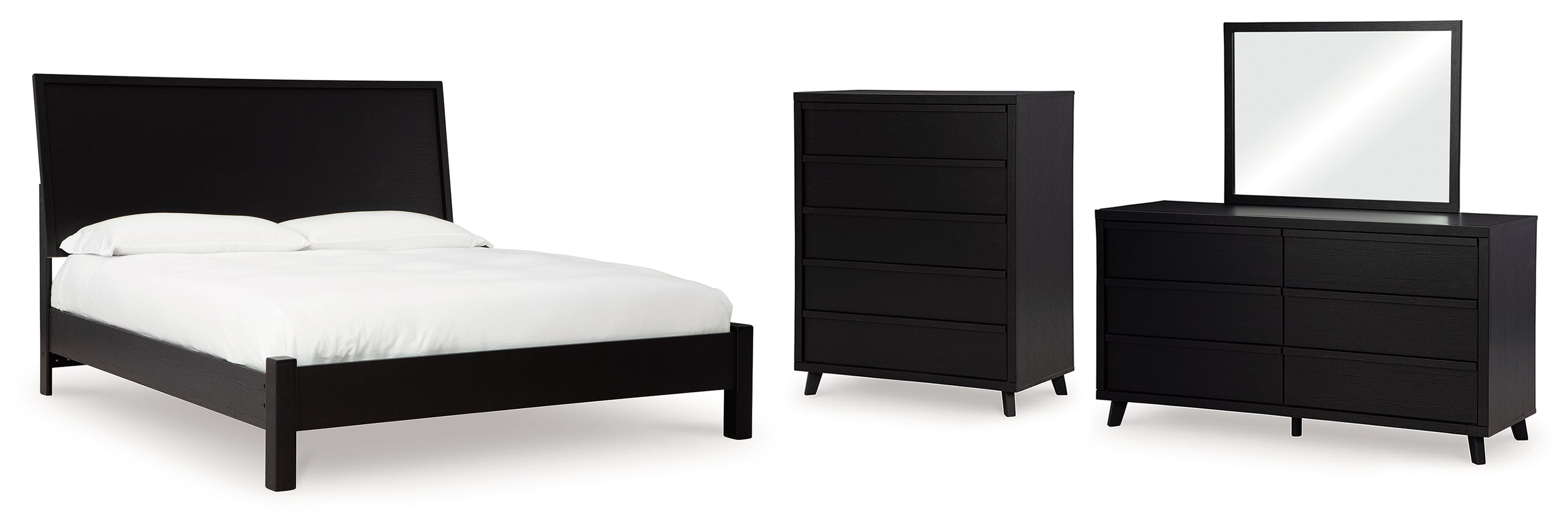 Danziar Black Bedroom Set