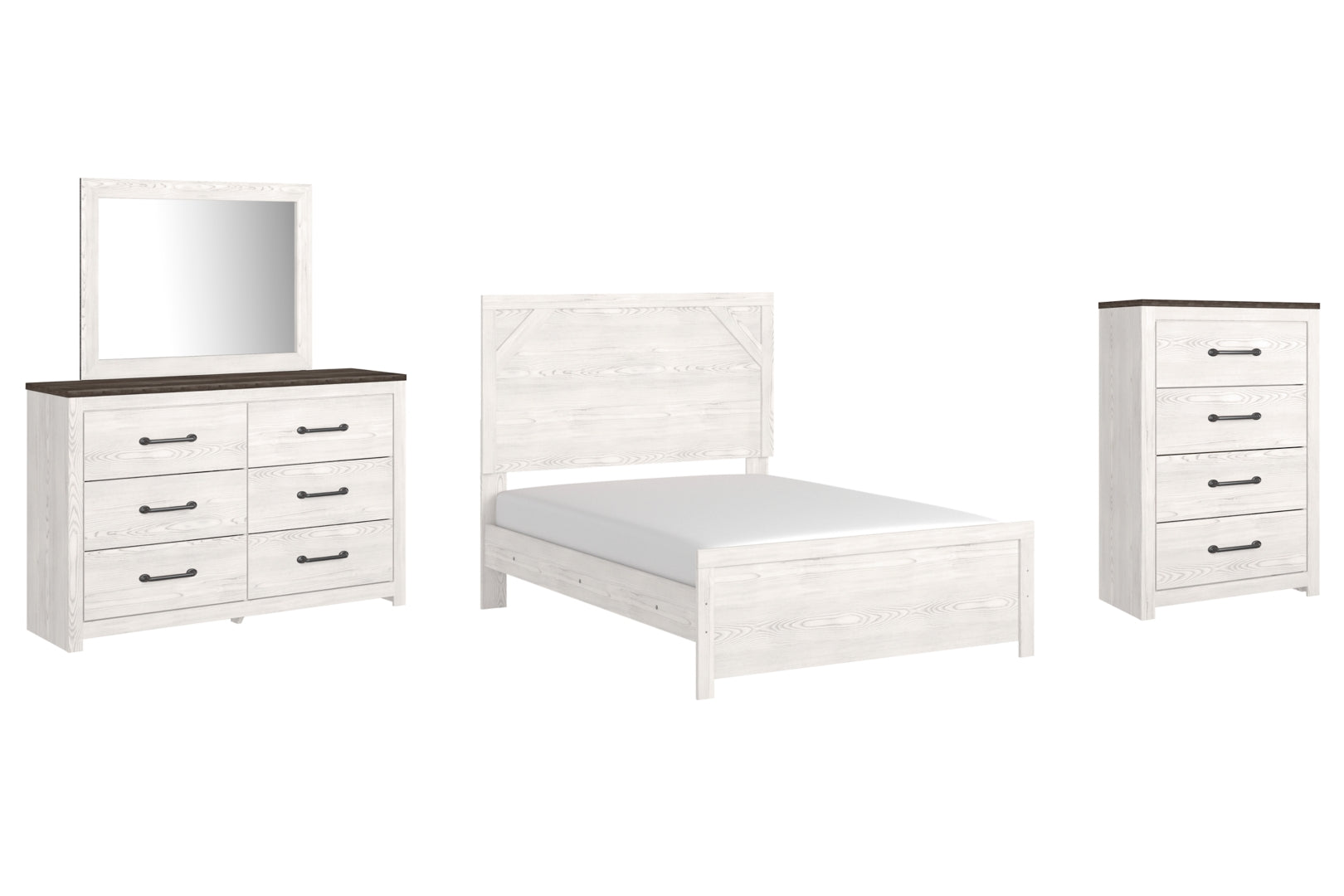 Gerridan White Panel Bedroom Set
