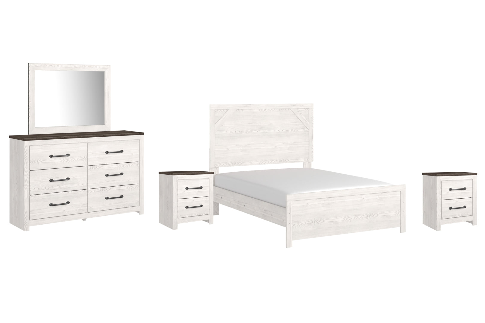 Gerridan White Panel Bedroom Set
