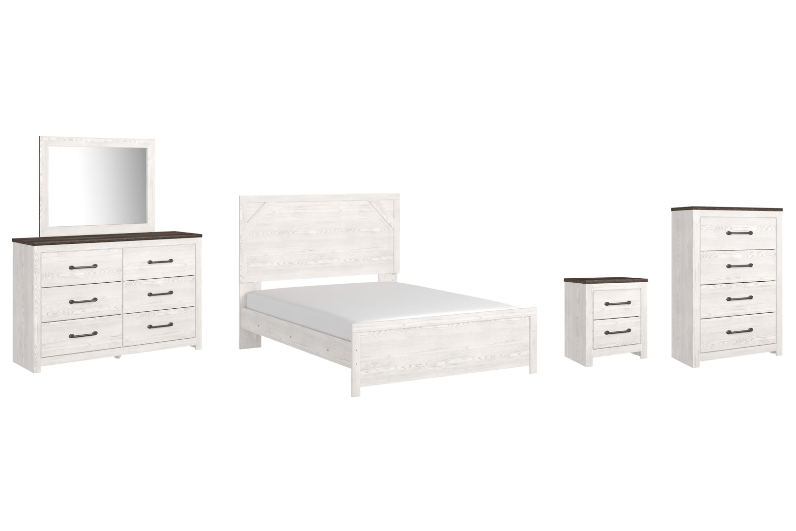 Gerridan White Panel Bedroom Set