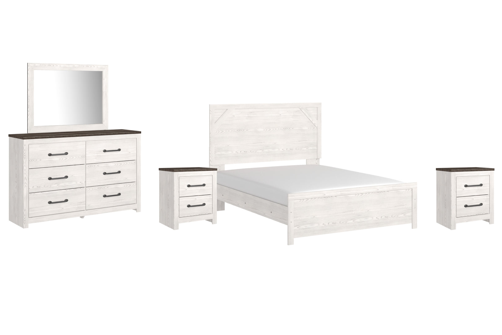 Gerridan White Panel Bedroom Set