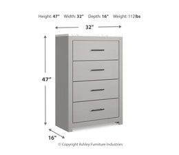 Cottonburg Four Drawer Chest