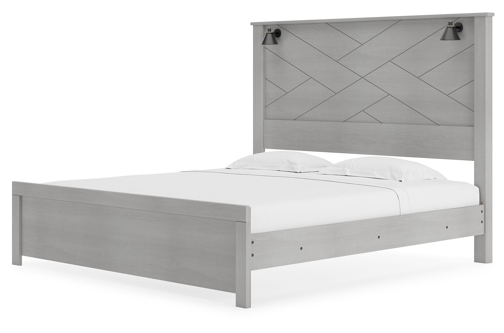 Cottonburg Grey Panel Bedroom Set