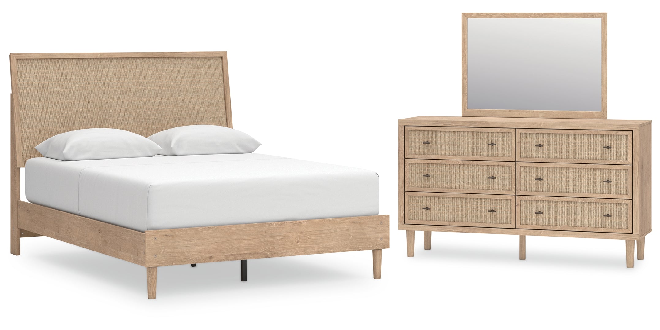 Cielden Brown Panel Bedroom Set