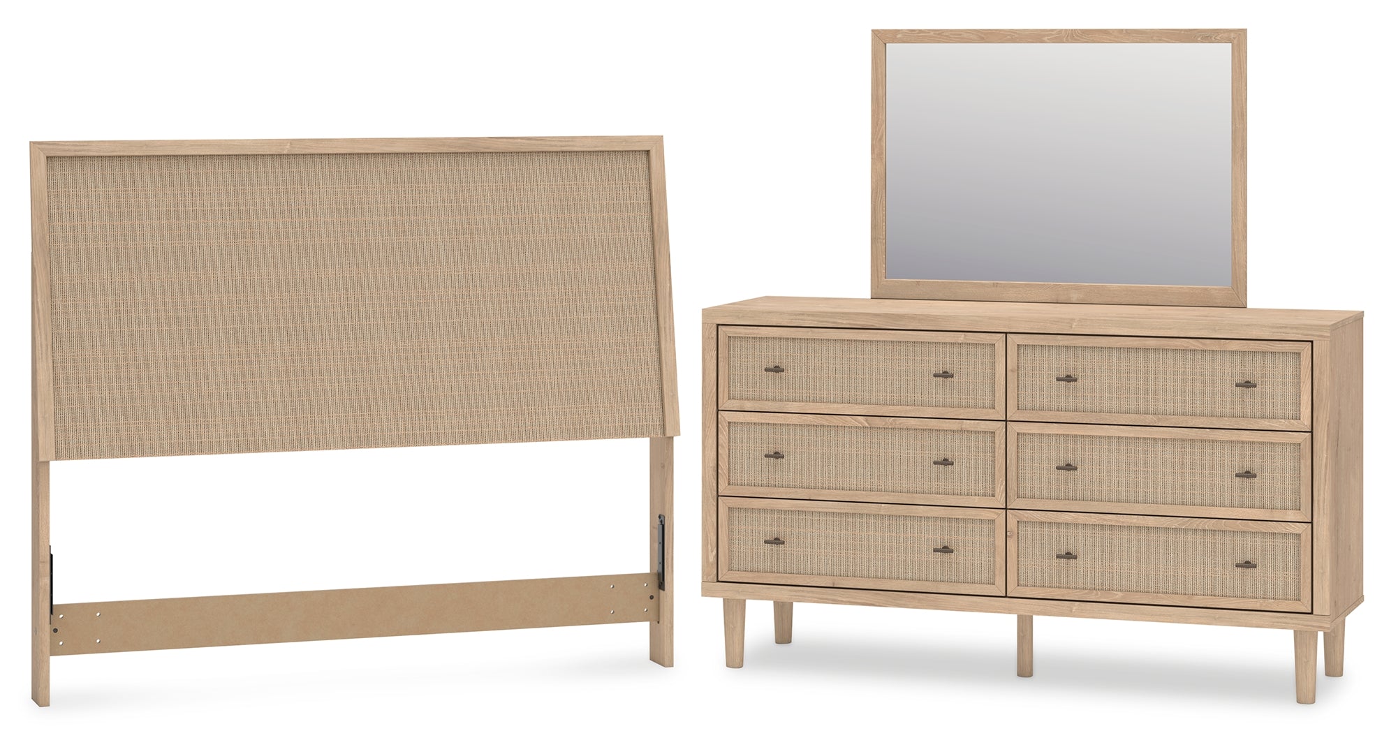 Cielden Brown Panel Bedroom Set