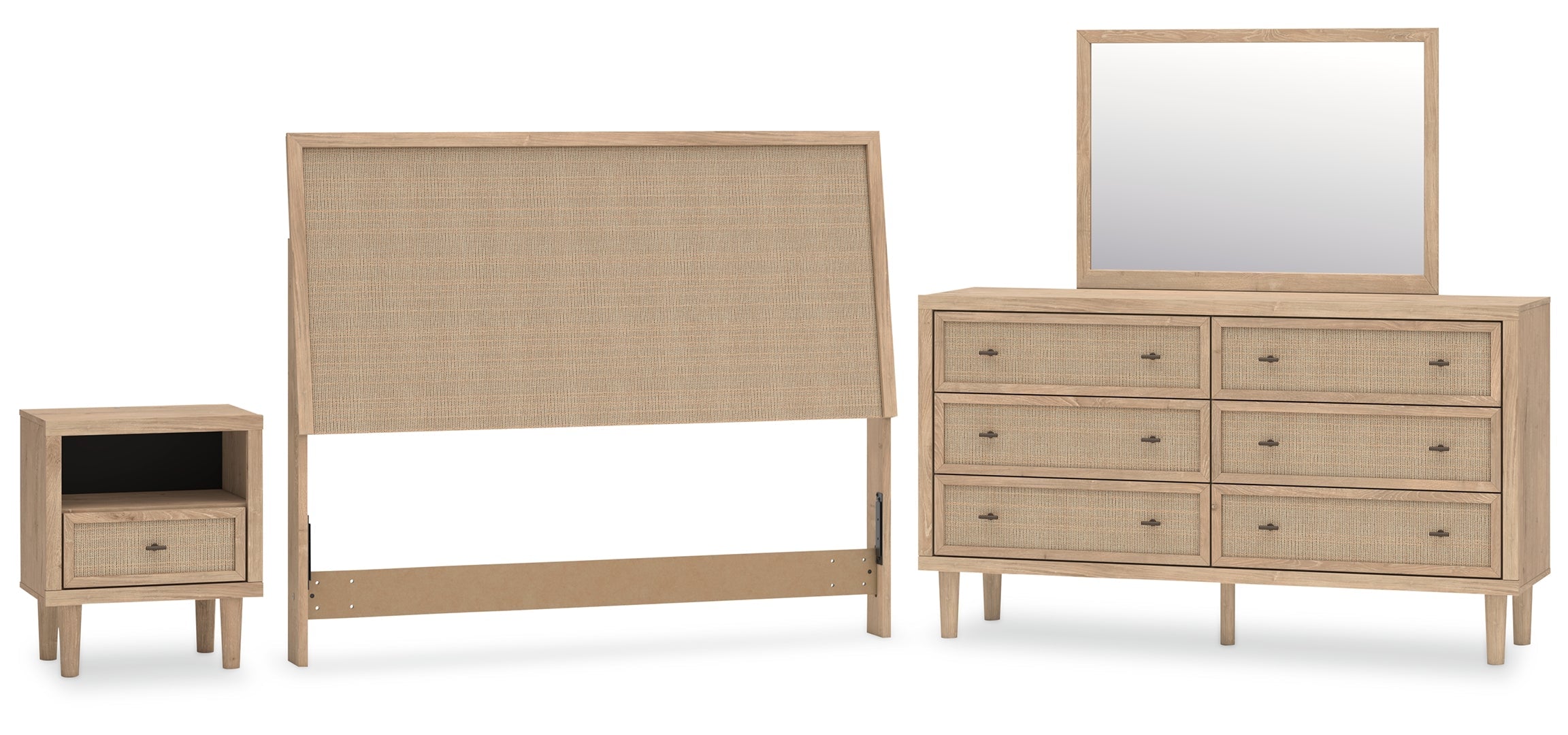 Cielden Brown Panel Bedroom Set