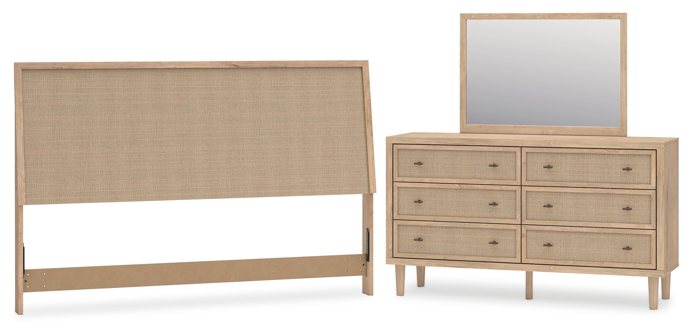 Cielden Brown Panel Bedroom Set