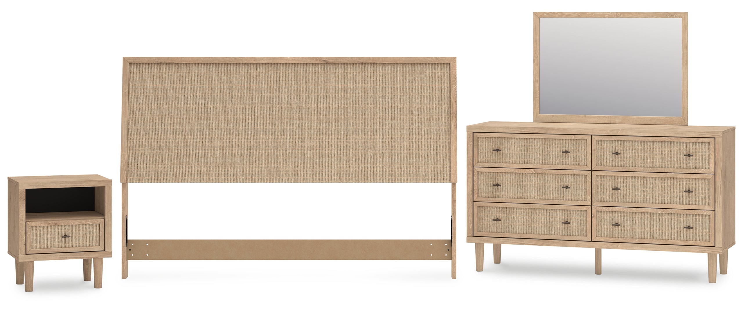 Cielden Brown Panel Bedroom Set