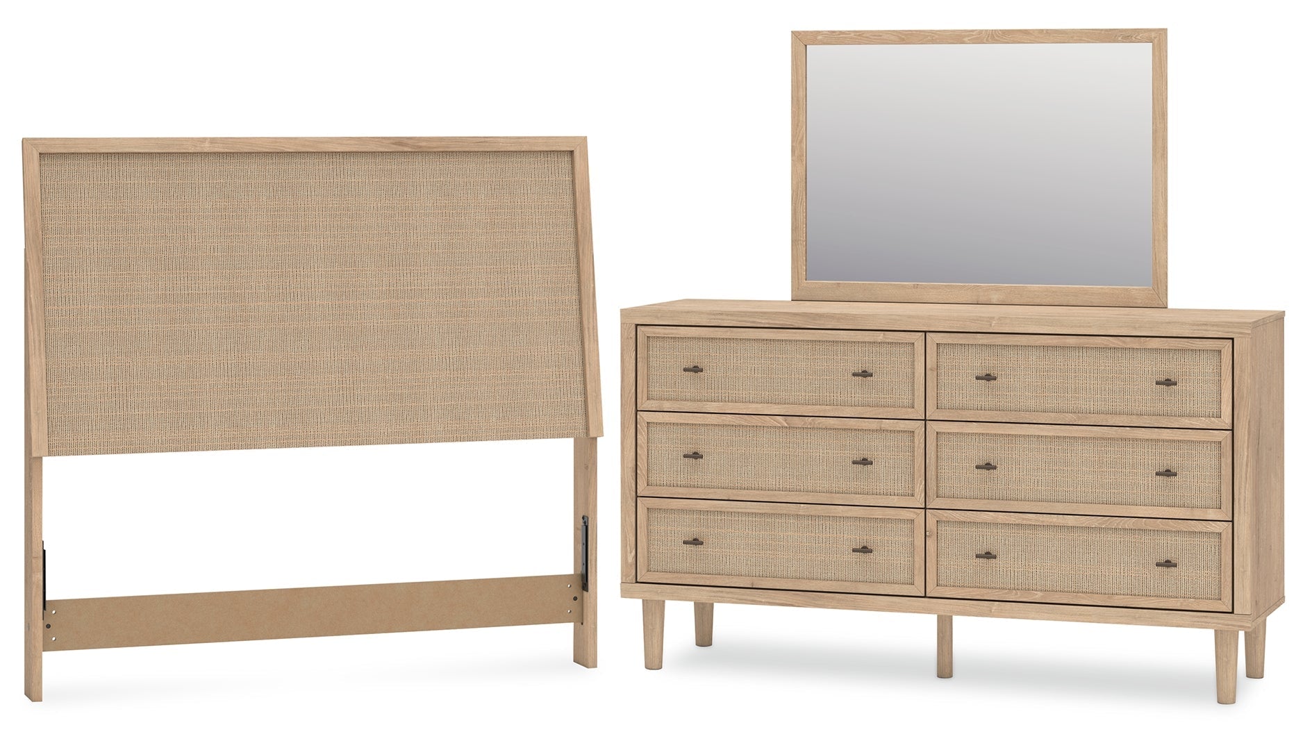 Cielden Brown Panel Bedroom Set