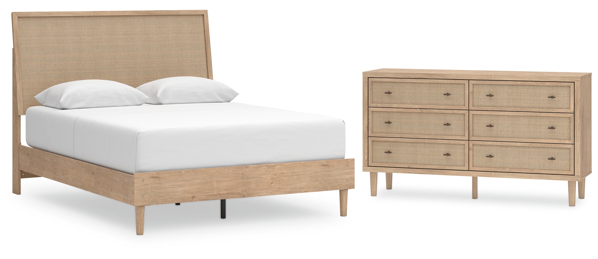 Cielden Brown Panel Bedroom Set