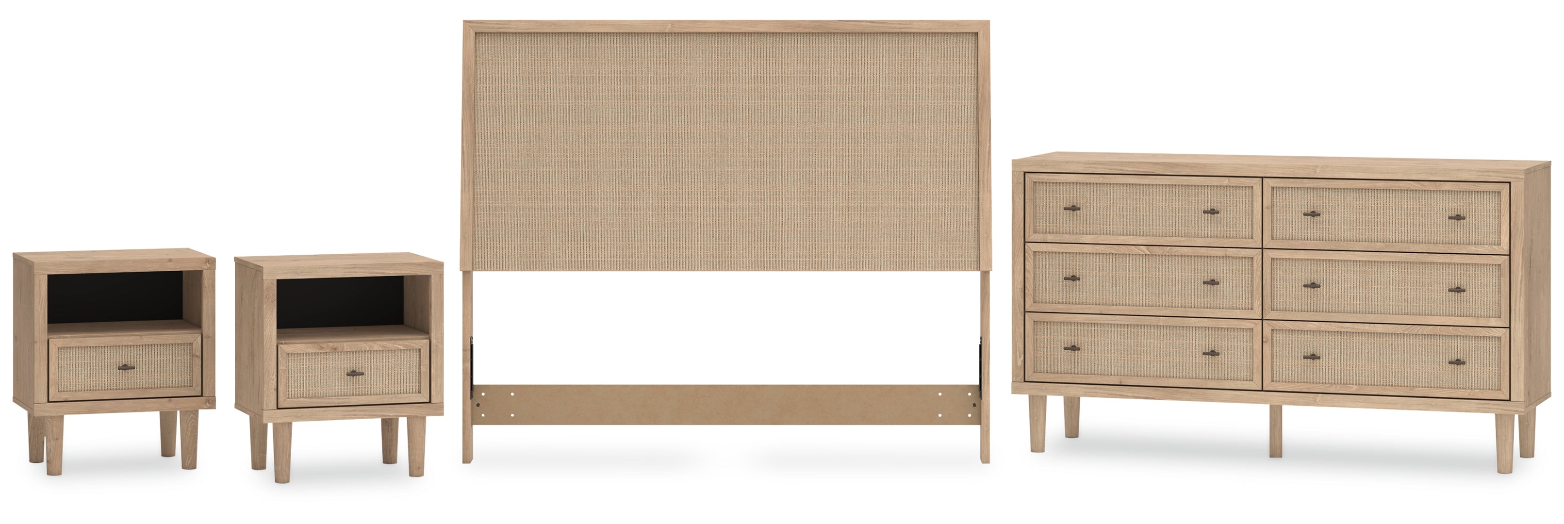 Cielden Brown Panel Bedroom Set