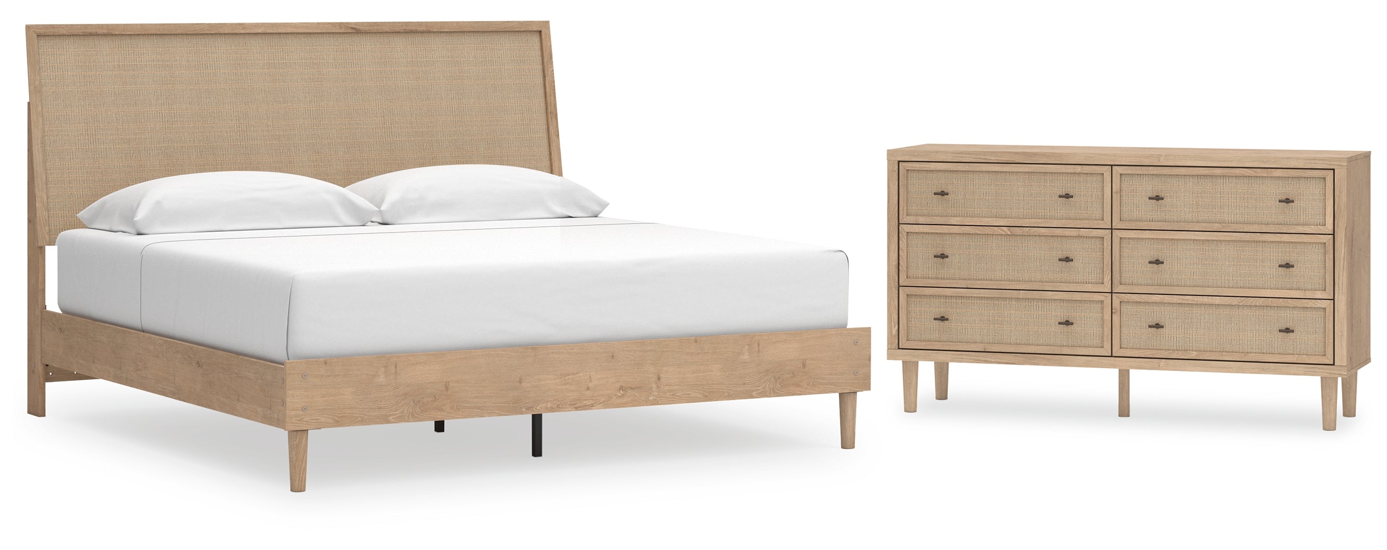 Cielden Brown Panel Bedroom Set