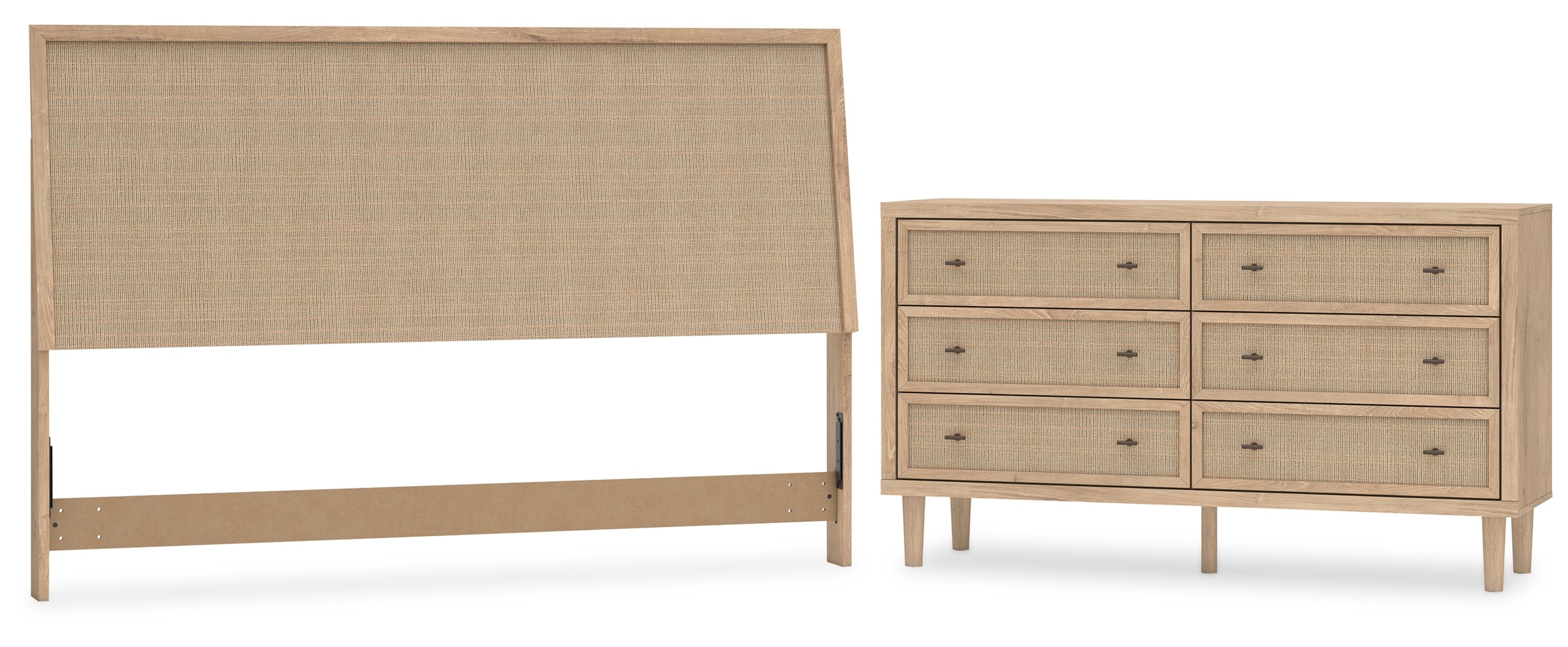 Cielden Brown Panel Bedroom Set