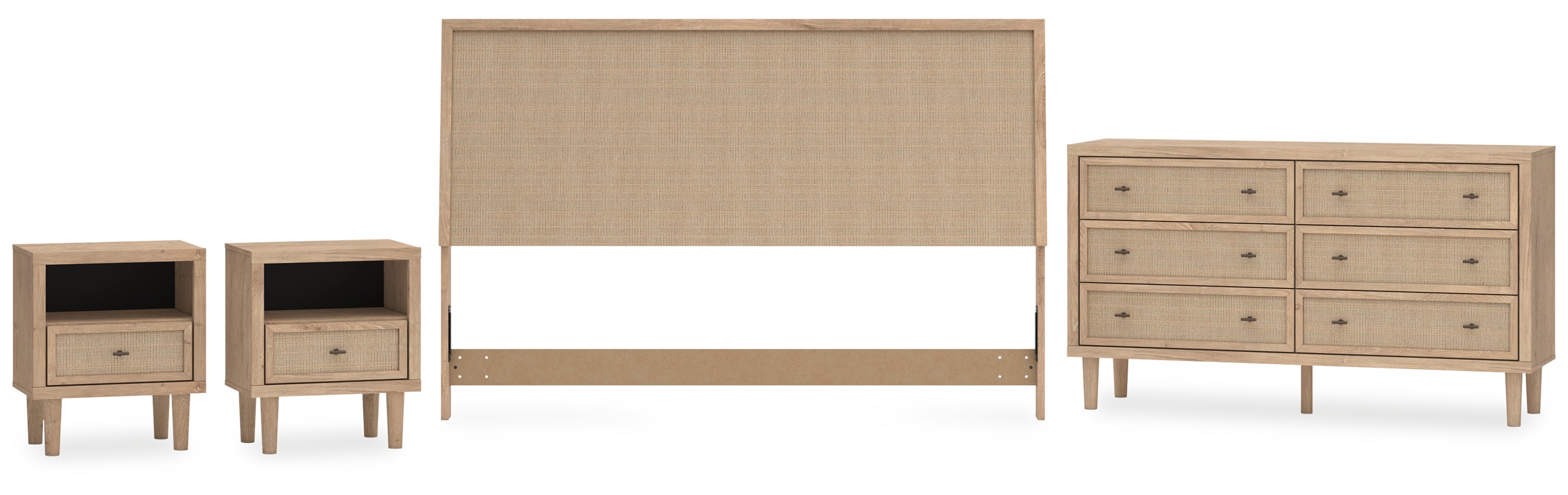 Cielden Brown Panel Bedroom Set