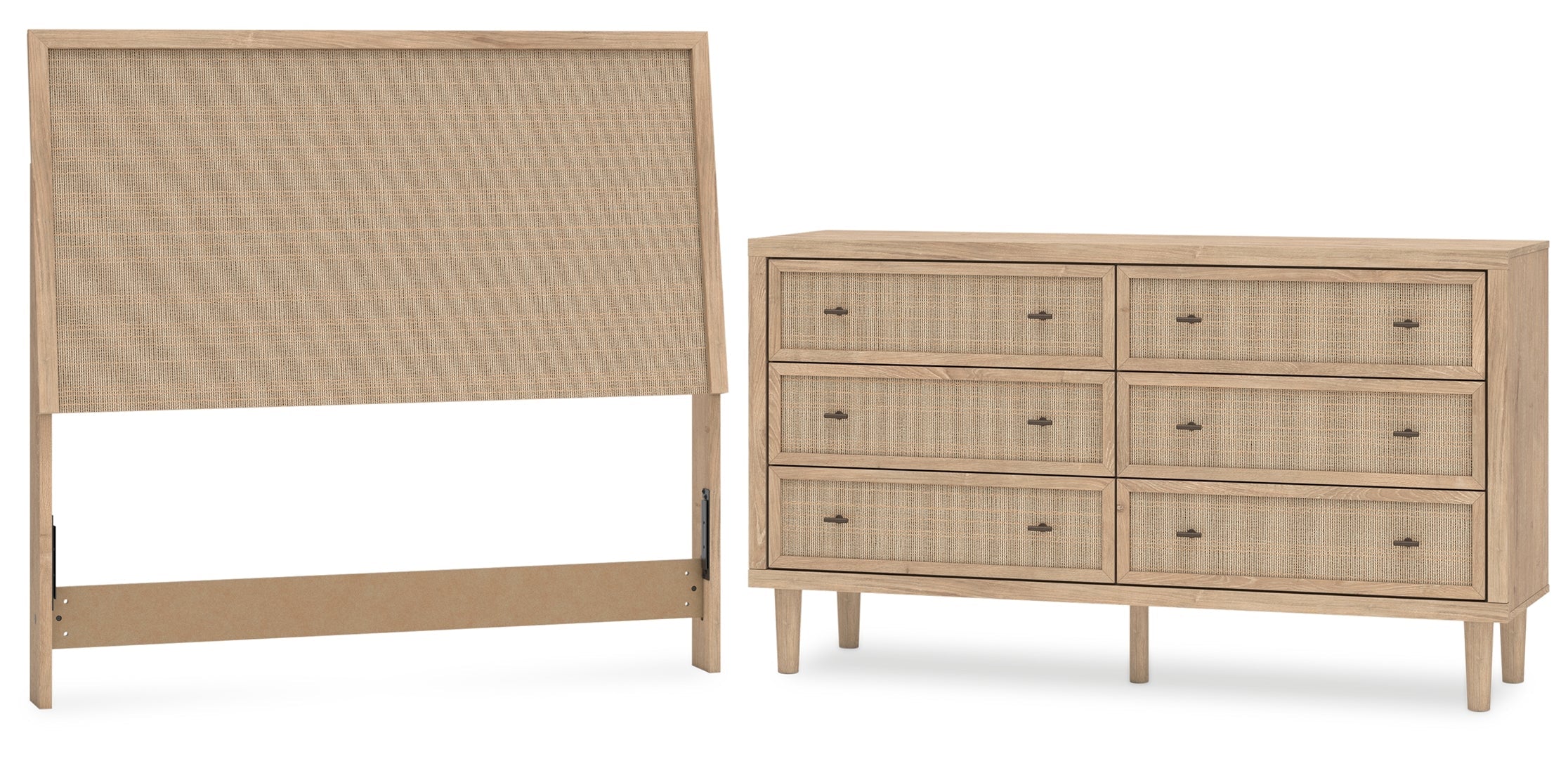 Cielden Brown Panel Bedroom Set