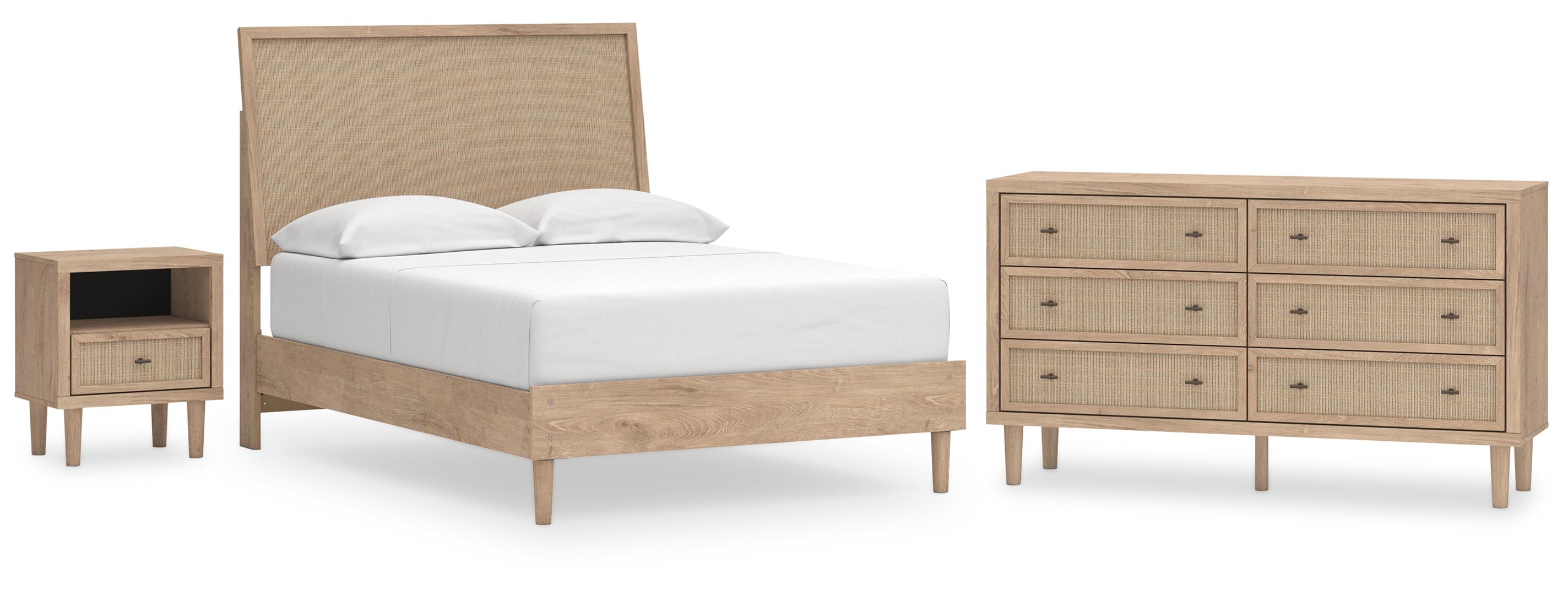 Cielden Brown Panel Bedroom Set