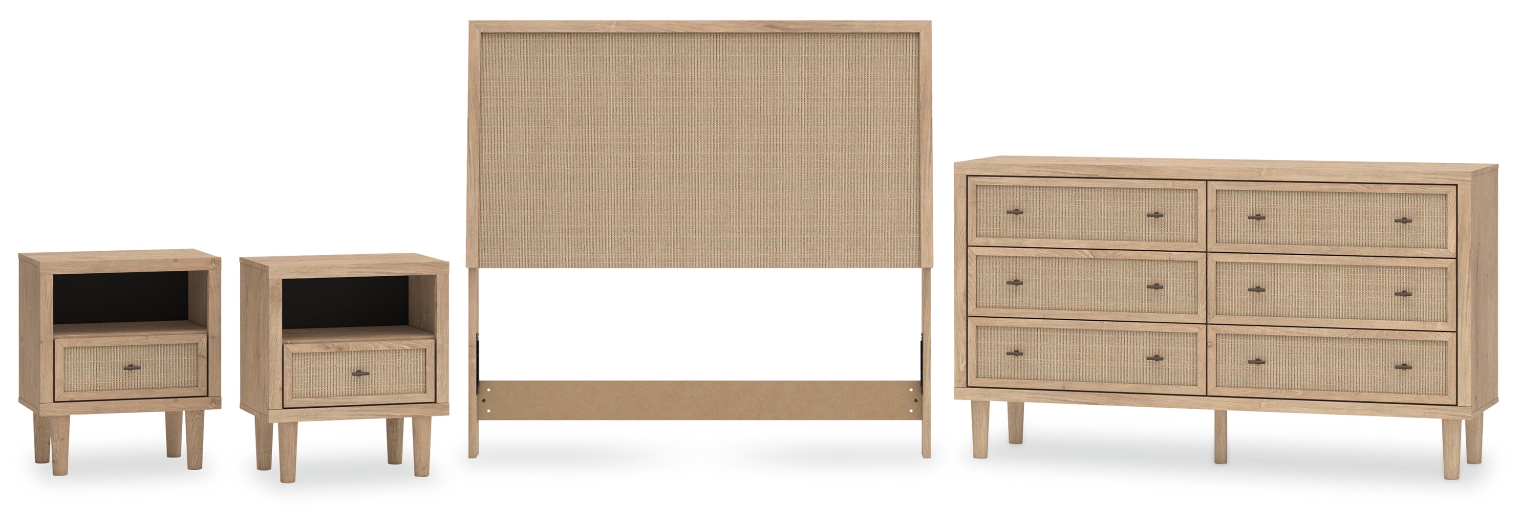 Cielden Brown Panel Bedroom Set