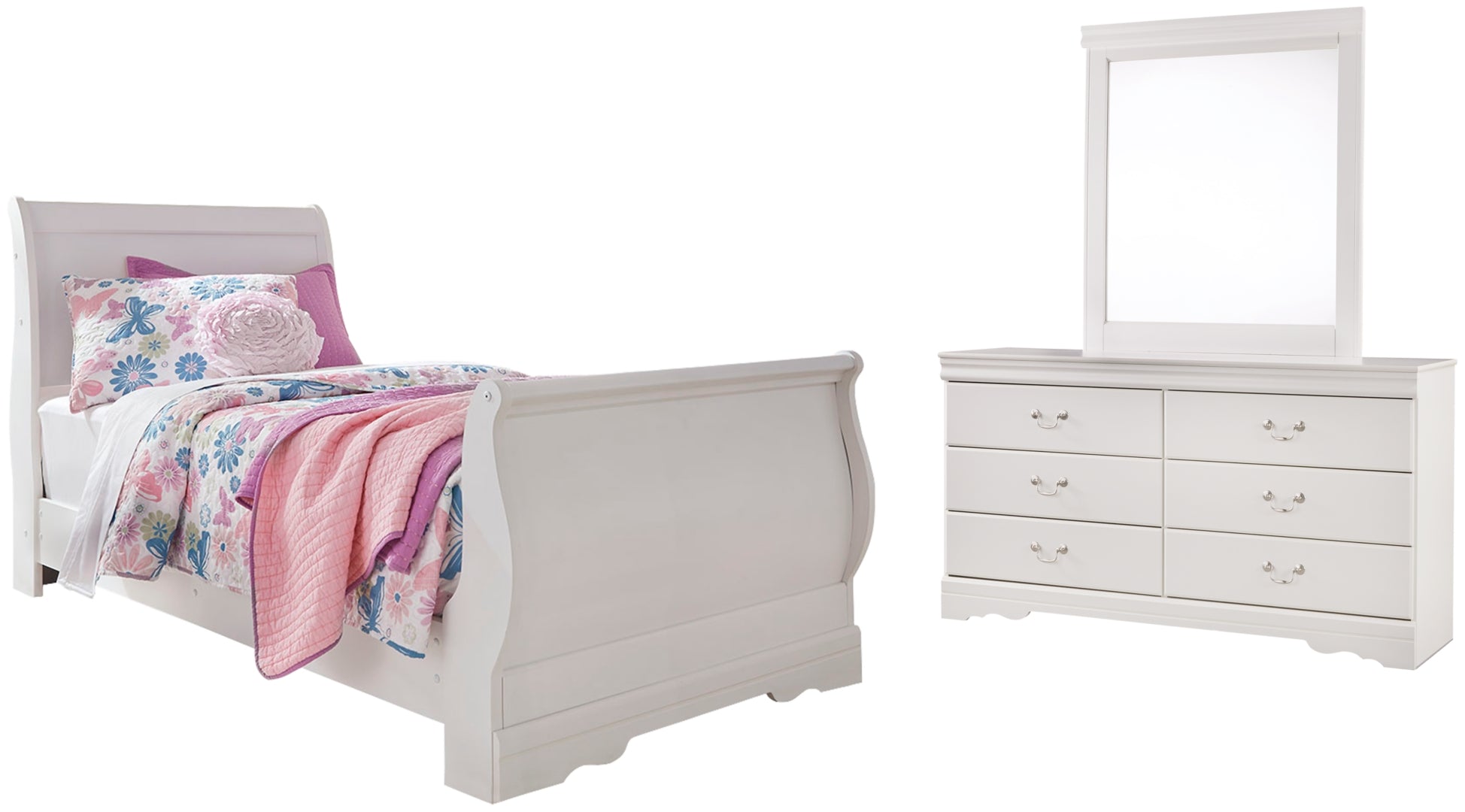 Anarasia White Bedroom Set