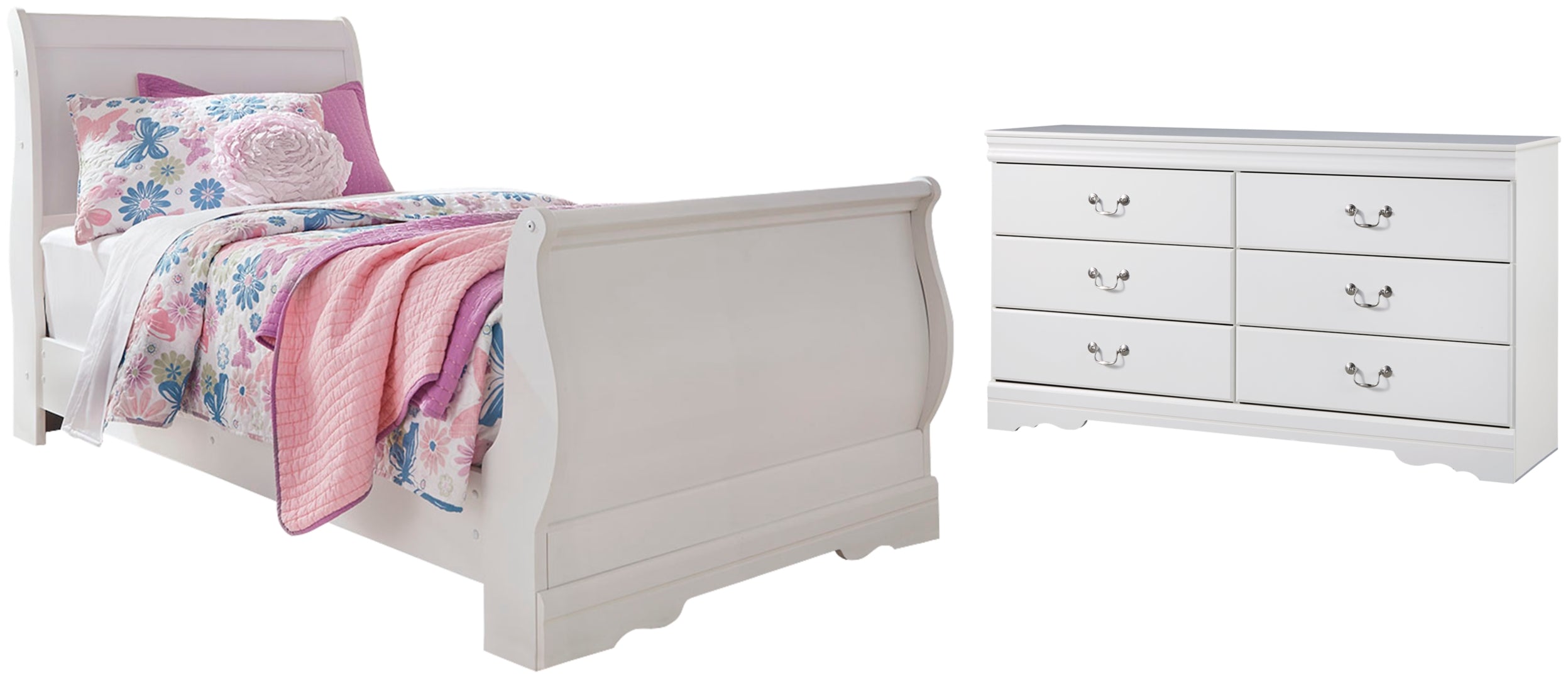 Anarasia White Bedroom Set